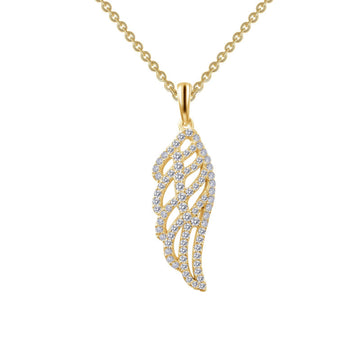 Angel Wing Pendant Necklace